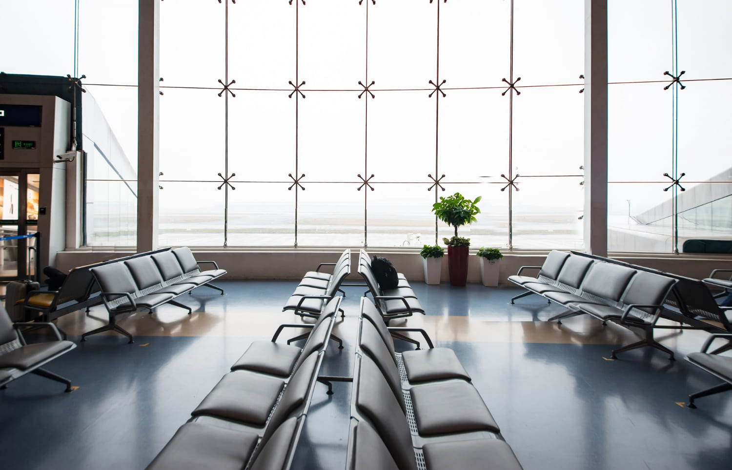 Airport Lounge Terminal Overview