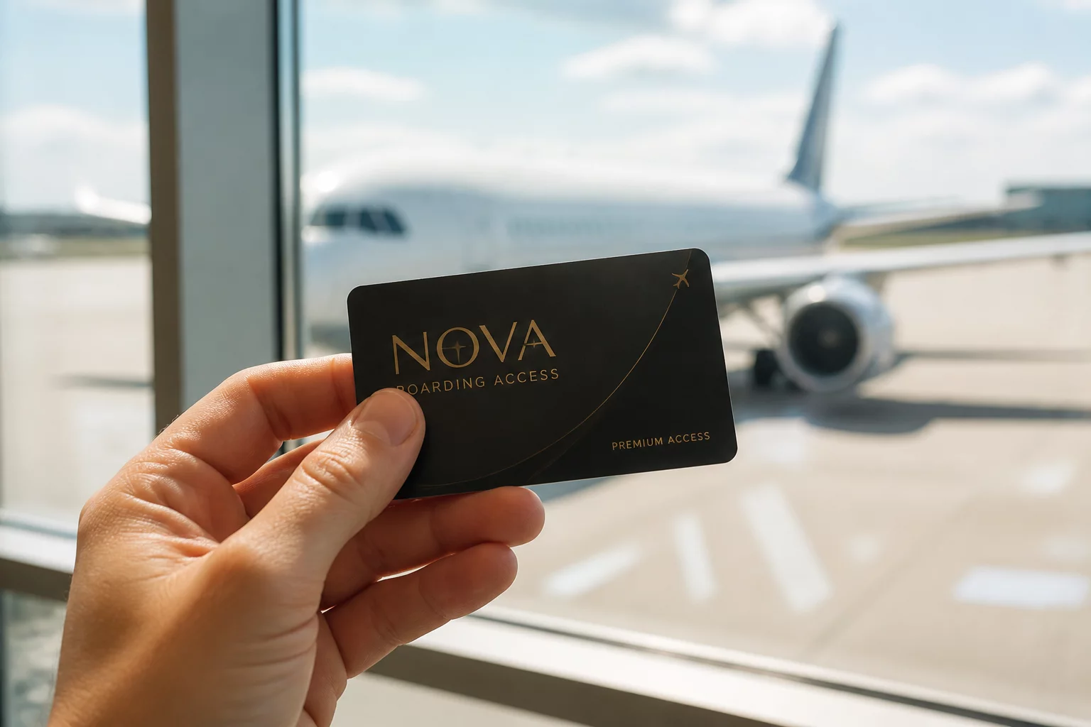 Nova Boarding Access first class lounge pass